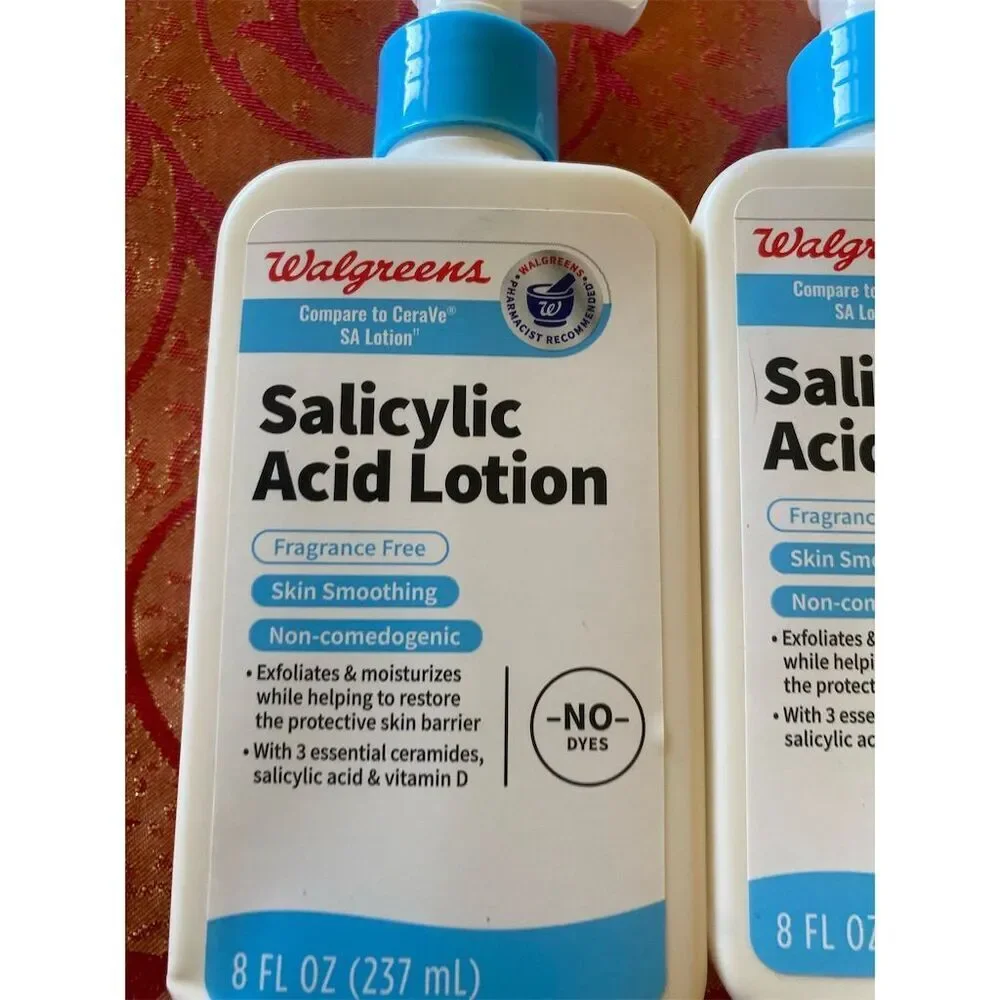 Walgreens Moisturizing & Salicylic Acid Lotion Bundle Fragrance-Free